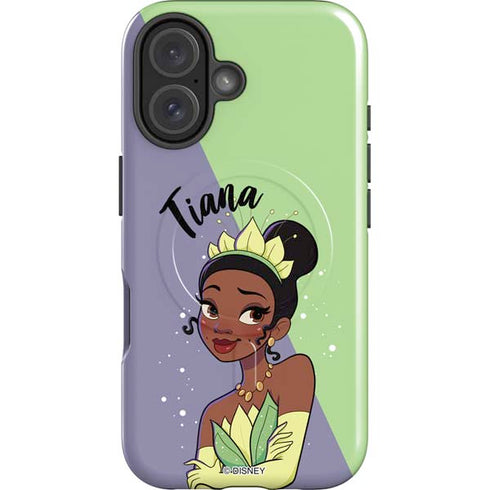 Disney Princess Tiana Art iPhone 16 Plus Magsafe Impact Case
